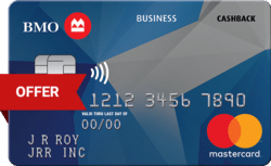 BMO CashBack® Business Mastercard®*